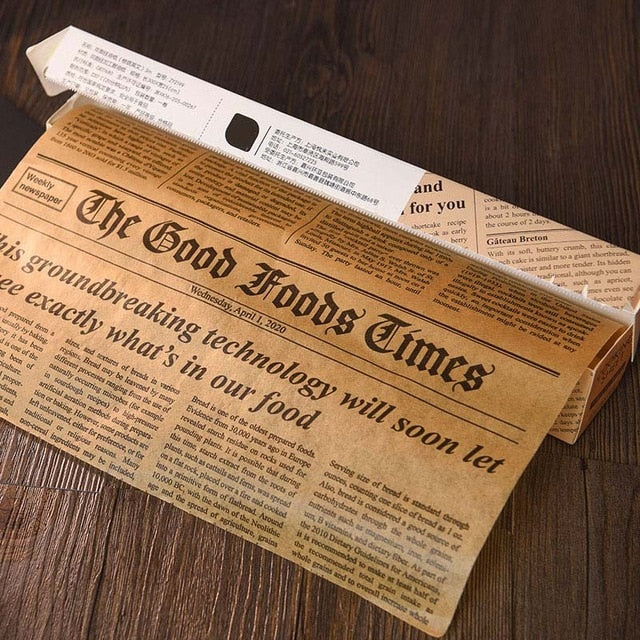 newspaper parchment paper｜TikTok Search