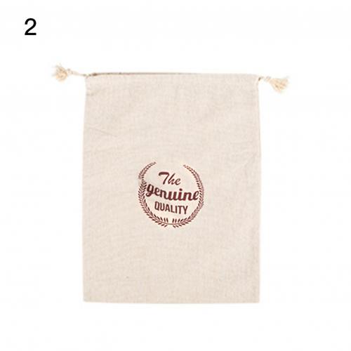 Linen Drawstring Bread Storage Bag