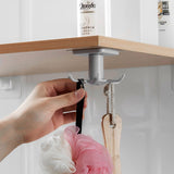 360 Degree Self-Adhesive Rotating Kitchen Hook