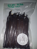 Organic Premium Cured Vanilla Beans - 500gm vacuum packed (bulk)