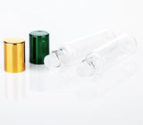 Clear Glass Essential Oil or Perfume Roller Bottles