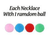 Multi-colored Aromatherapy Pendant with Essential Oil Aroma Pad