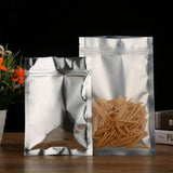 Clear Foil Resealable Packaging Pouches