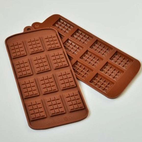 Silicone Mini Block Bar Mould for Chocolate Making and Baking